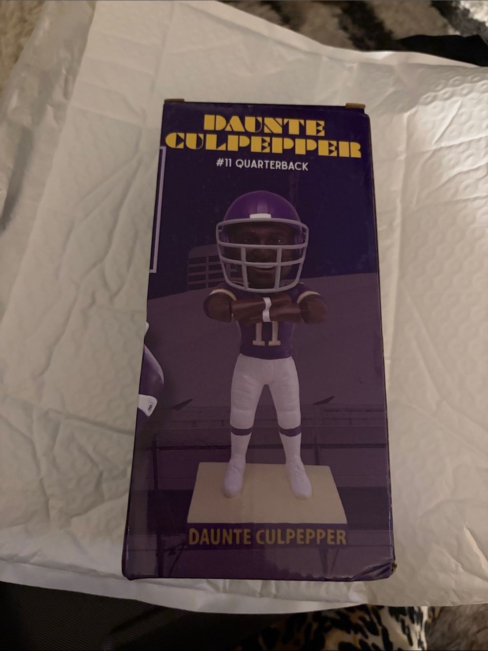 -Daunte Culpepper ‘Bobble’ BRAND NEW-NEVER USED!!  All original packaging